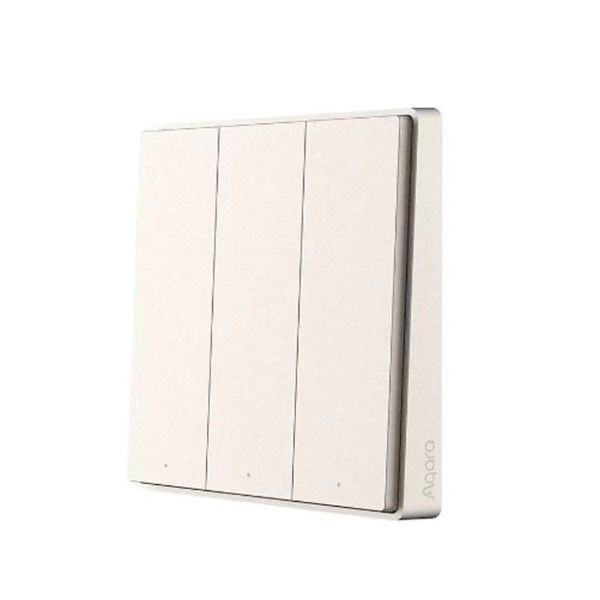 غطاء مفتاح D1 (زر ثلاثي) من Aqara | ذهبي غطاء مفتاح D1 (زر ثلاثي) من Aqara | ذهبي